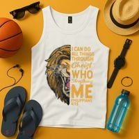 Philippians 413 Bible Quote Scriptures Christian Tank Top thumb 4