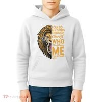Philippians 413 Bible Quote Scriptures Christian Kids Hoodie thumb 4