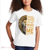Philippians 413 Bible Quote Scriptures Christian Kids T-Shirt thumb 2