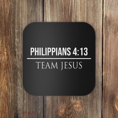 Philippians 413 Christian Bible Verses Jesus Christ Coaster