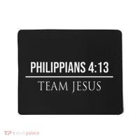 Philippians 413 Christian Bible Verses Jesus Christ Mousepad thumb 0