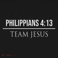Philippians 413 Christian Bible Verses Jesus Christ Baby Bodysuit thumb 2