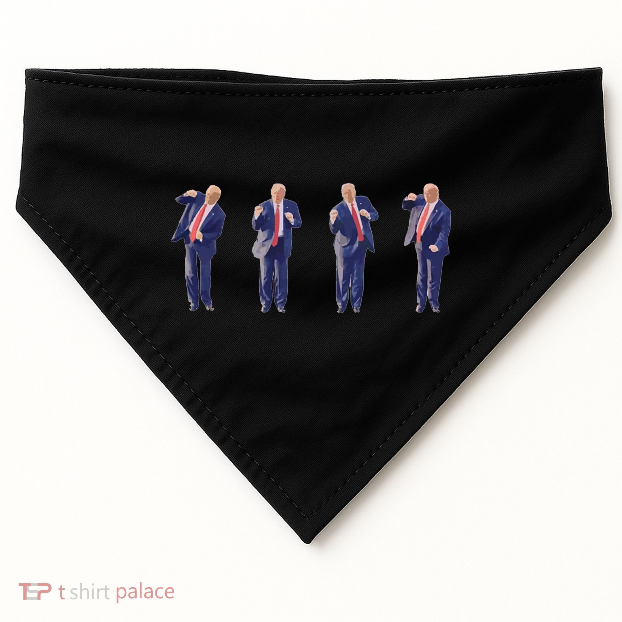 Potus 45 Dance Trump Dance Save America  Trump 45/47 USA-Made Doggie Bandana