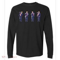 Potus 45 Dance Trump Dance Save America  Trump 45/47 Comfort Colors Heavyweight Long Sleeve T-Shirt thumb 0