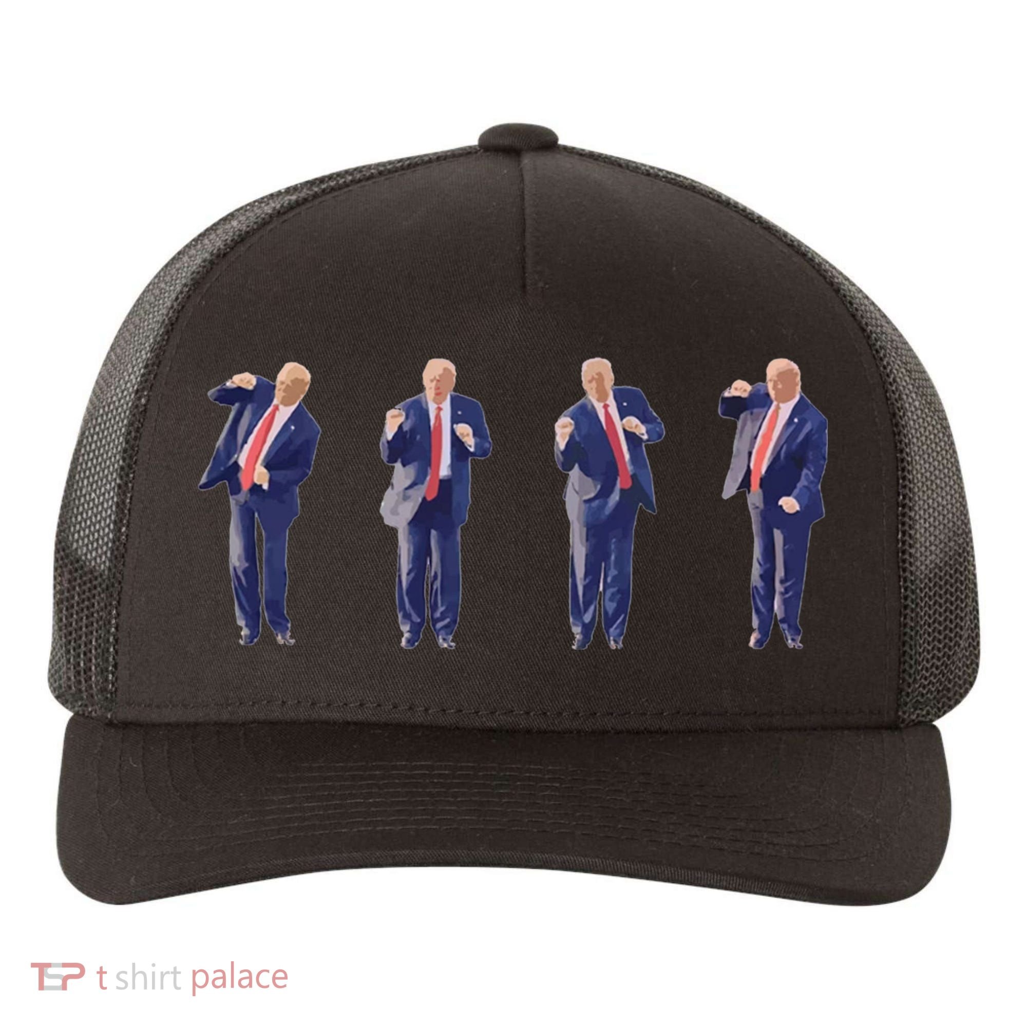 Potus 45 Dance Trump Dance Save America  Trump 45/47 Yupoong Adult 5-Panel Trucker Hat