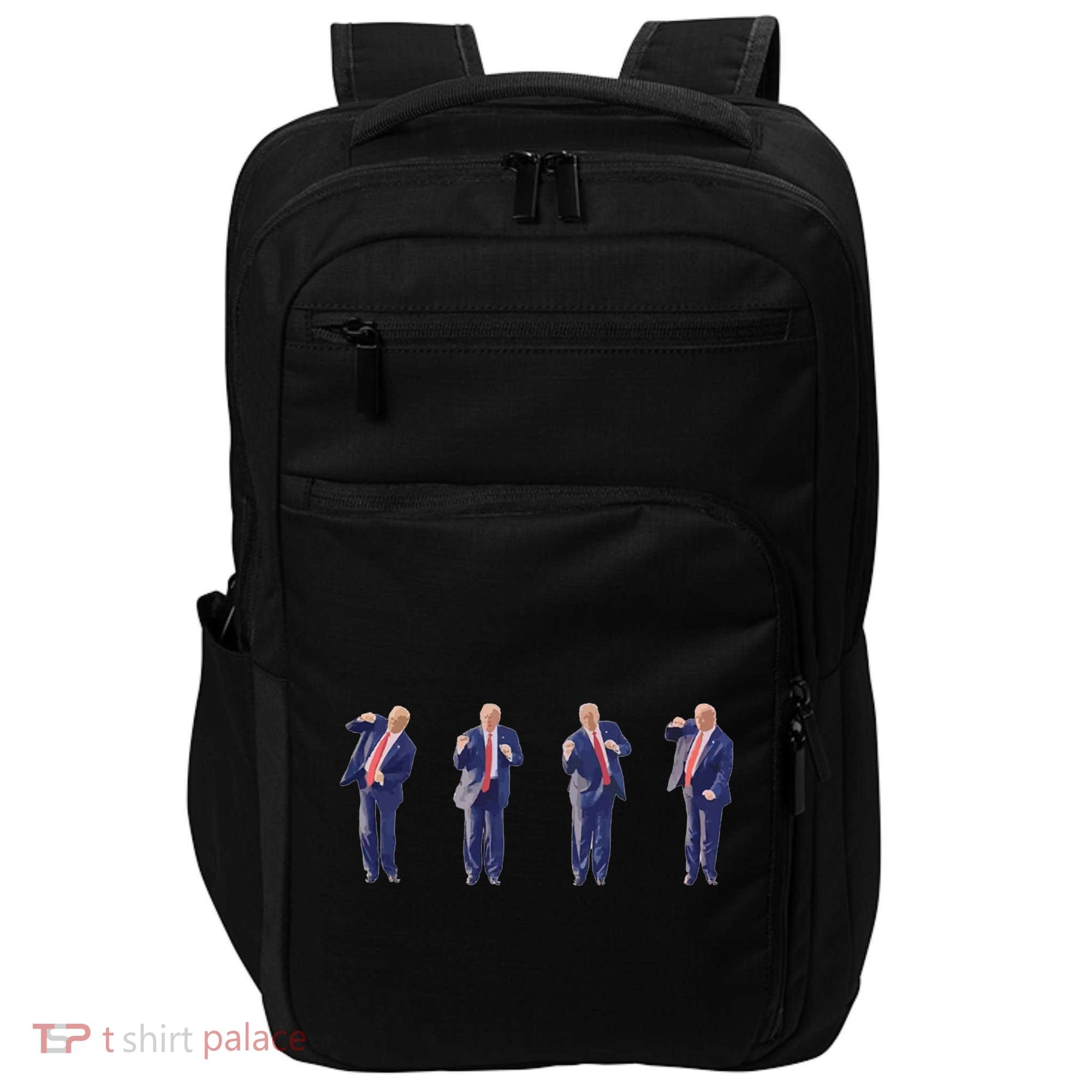Potus 45 Dance Trump Dance Save America  Trump 45/47 Impact Tech Backpack