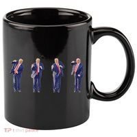 Potus 45 Dance Trump Dance Save America  Trump 45/47 11oz C Handle Ceramic Mug thumb 0