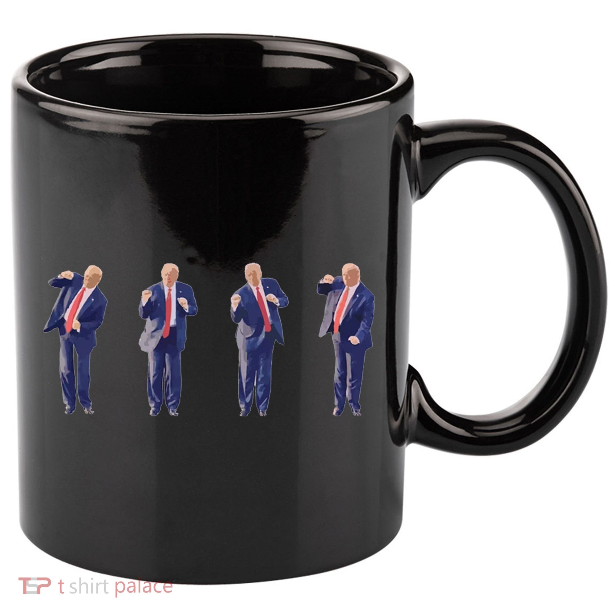 Potus 45 Dance Trump Dance Save America  Trump 45/47 11oz C Handle Ceramic Mug