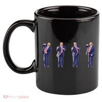 Potus 45 Dance Trump Dance Save America  Trump 45/47 11oz C Handle Ceramic Mug thumb 2