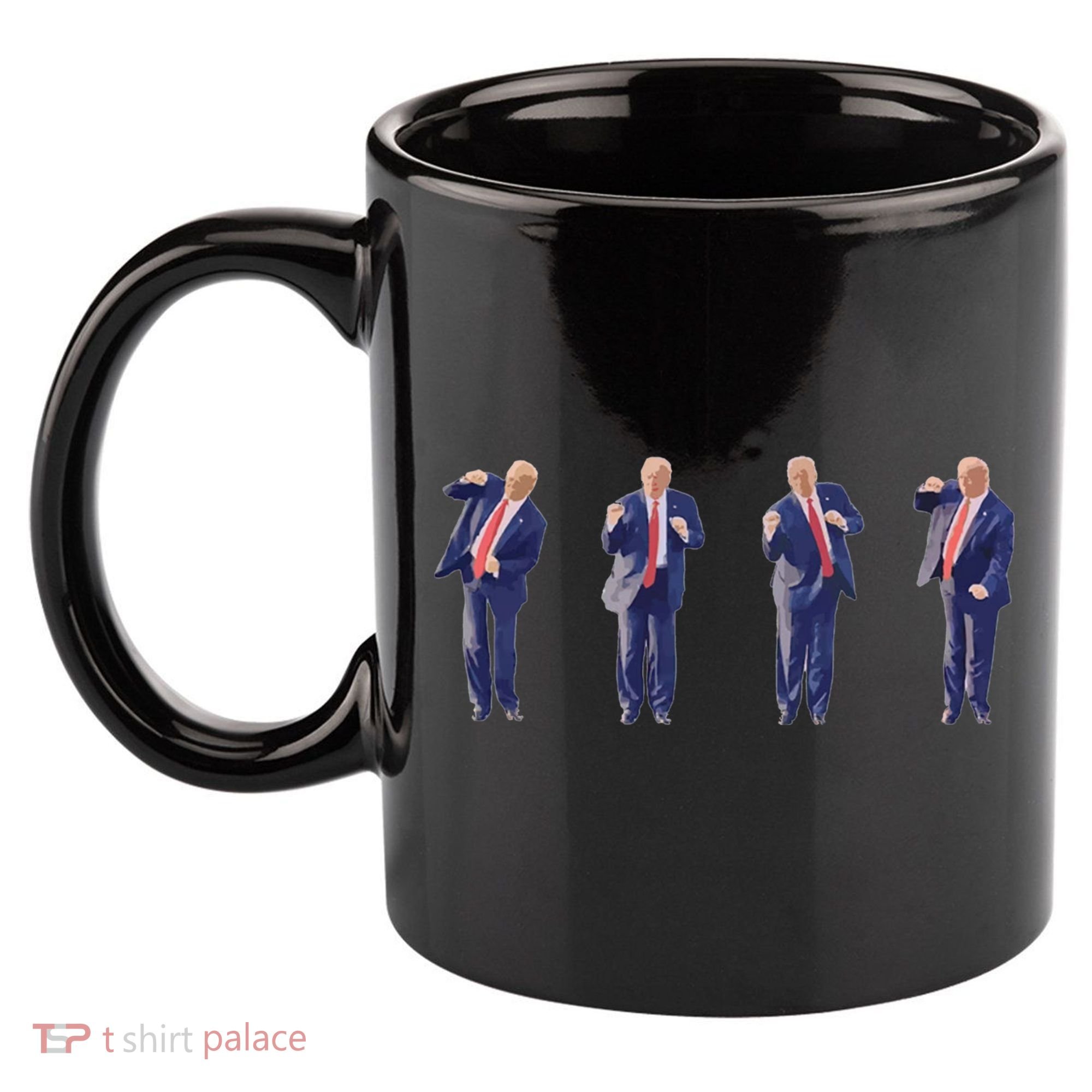 Potus 45 Dance Trump Dance Save America  Trump 45/47 11oz C Handle Ceramic Mug