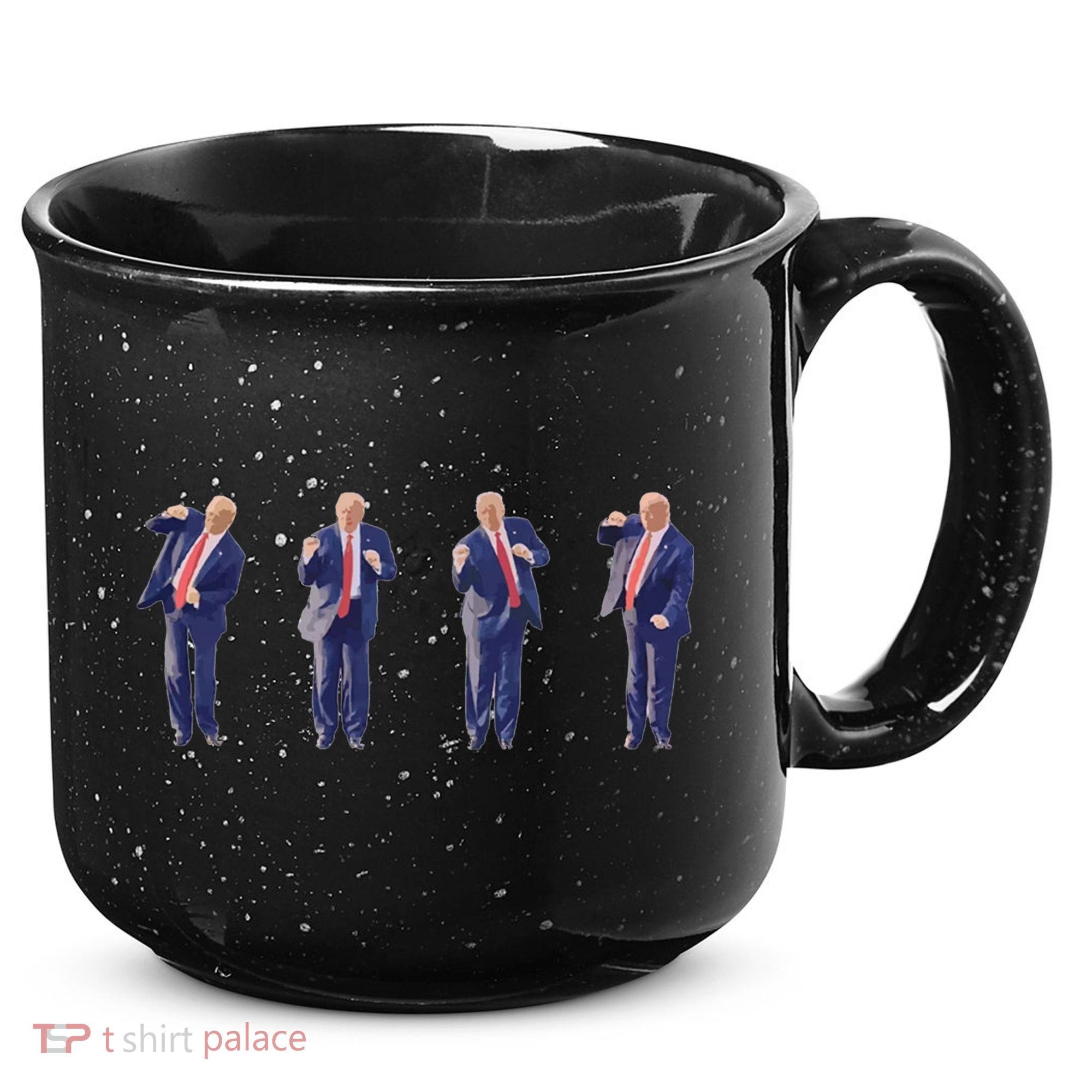Potus 45 Dance Trump Dance Save America  Trump 45/47 15oz Campfire Ceramic Mug