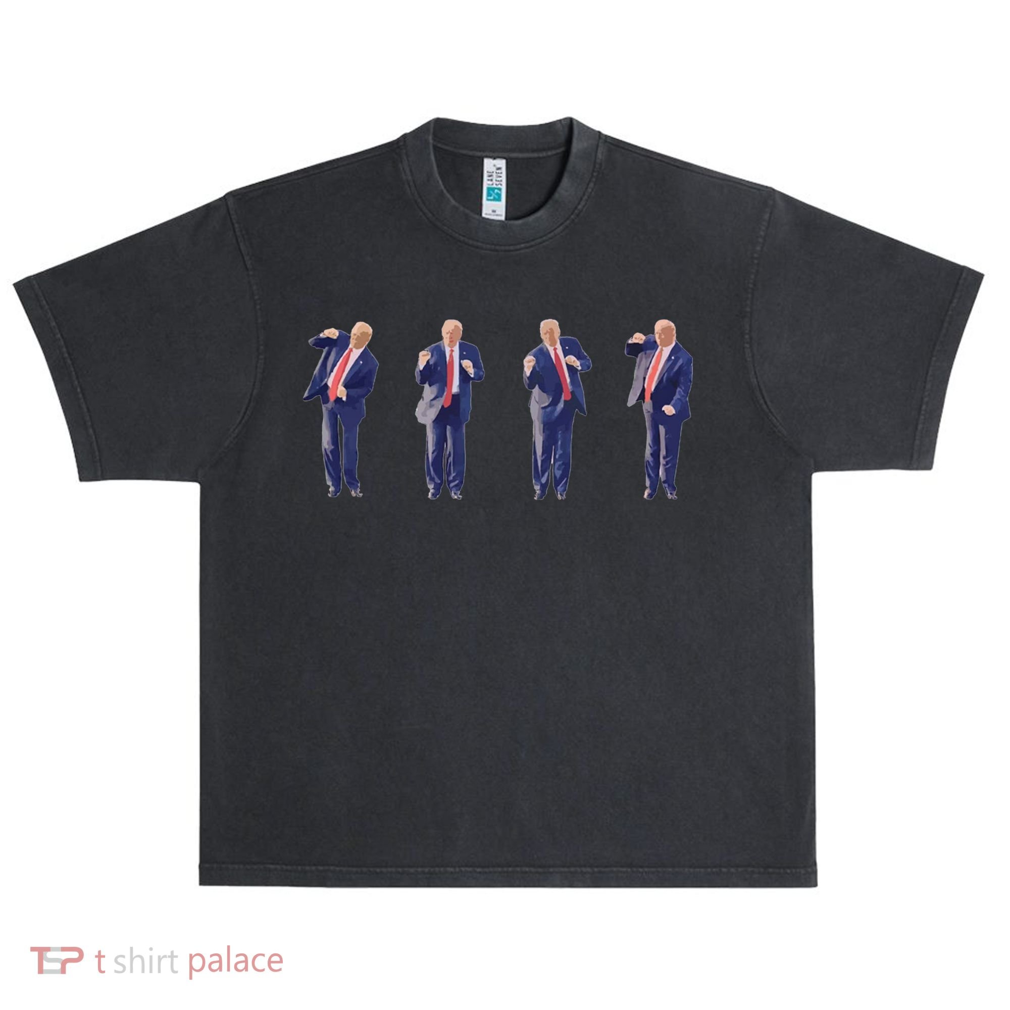 Potus 45 Dance Trump Dance Save America  Trump 45/47 Urban Oversized Heavyweight T-Shirt
