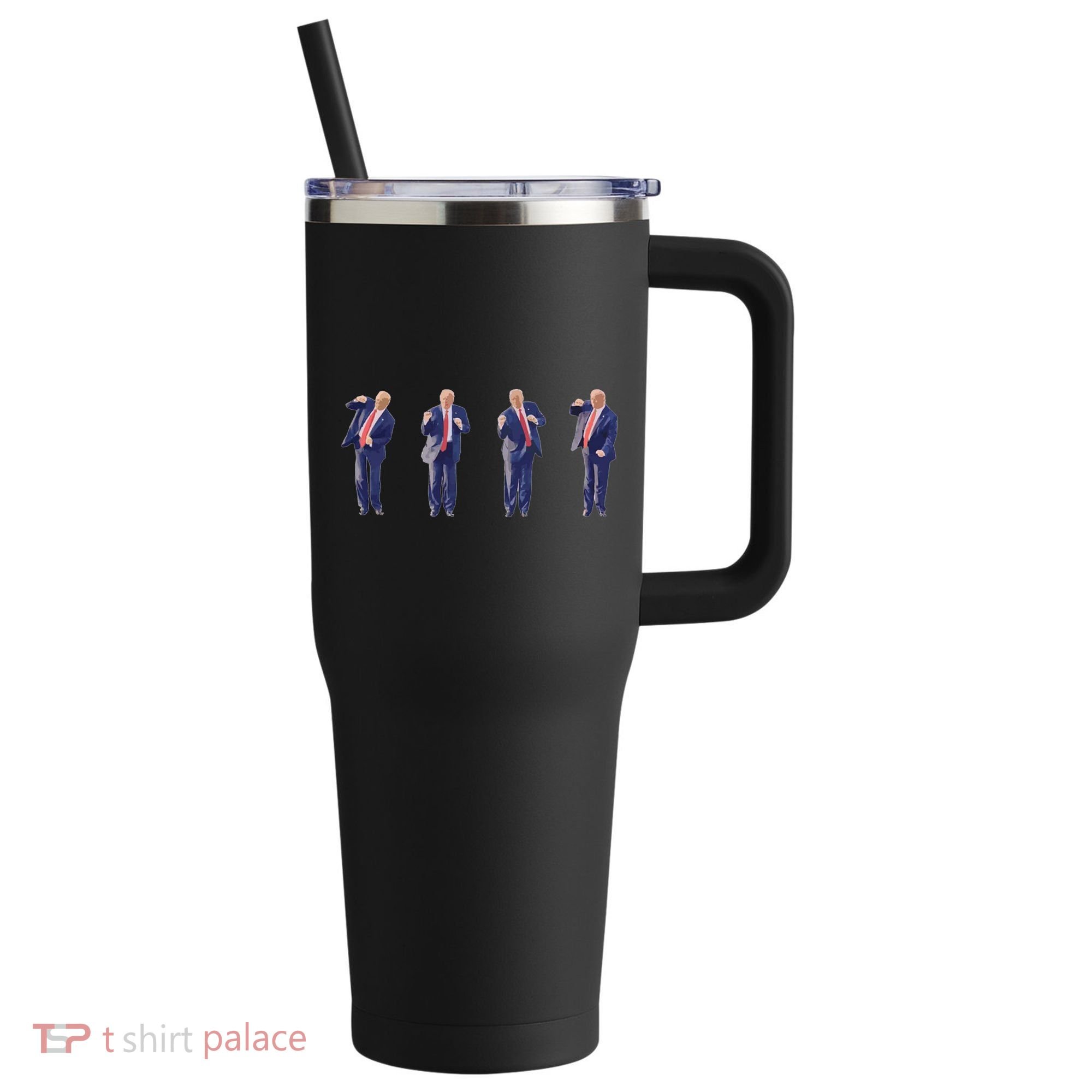 Potus 45 Dance Trump Dance Save America  Trump 45/47 40oz Vacuum Insulated Stainless Steel Travel Tumbler