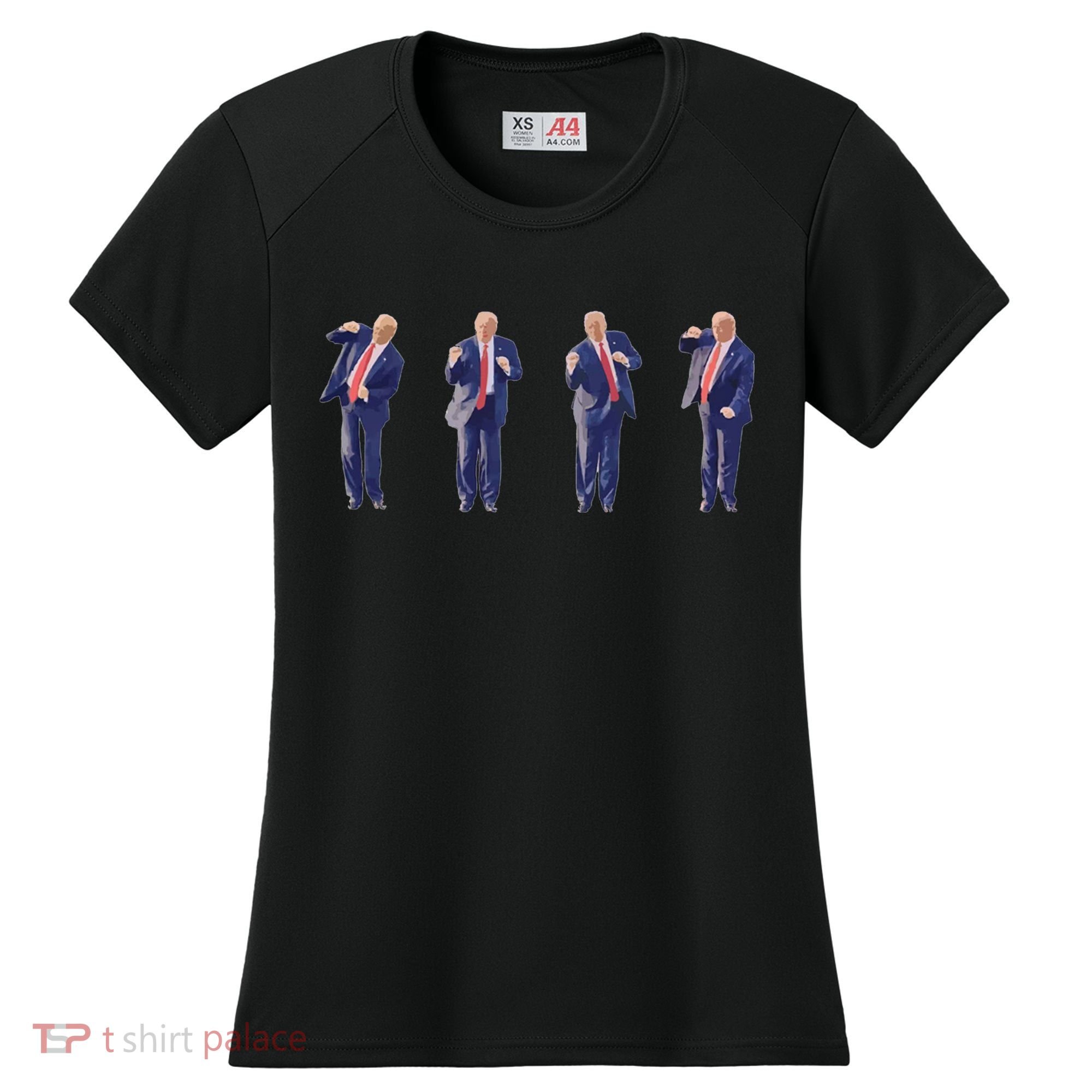 Potus 45 Dance Trump Dance Save America  Trump 45/47 Women's Cooling Performance Crew T-Shirt