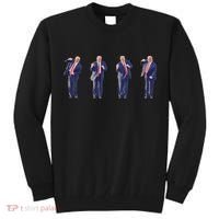 Potus 45 Dance Trump Dance Save America  Trump 45/47 Tall Sweatshirt thumb 0