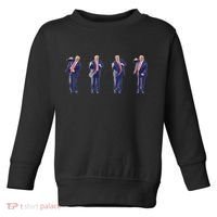 Potus 45 Dance Trump Dance Save America  Trump 45/47 Toddler Sweatshirt thumb 0