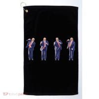 Potus 45 Dance Trump Dance Save America  Trump 45/47 Golf Towel thumb 0