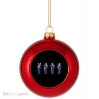 Potus 45 Dance Trump Dance Save America  Trump 45/47 Plastic Christmas Ball Ornament thumb 0
