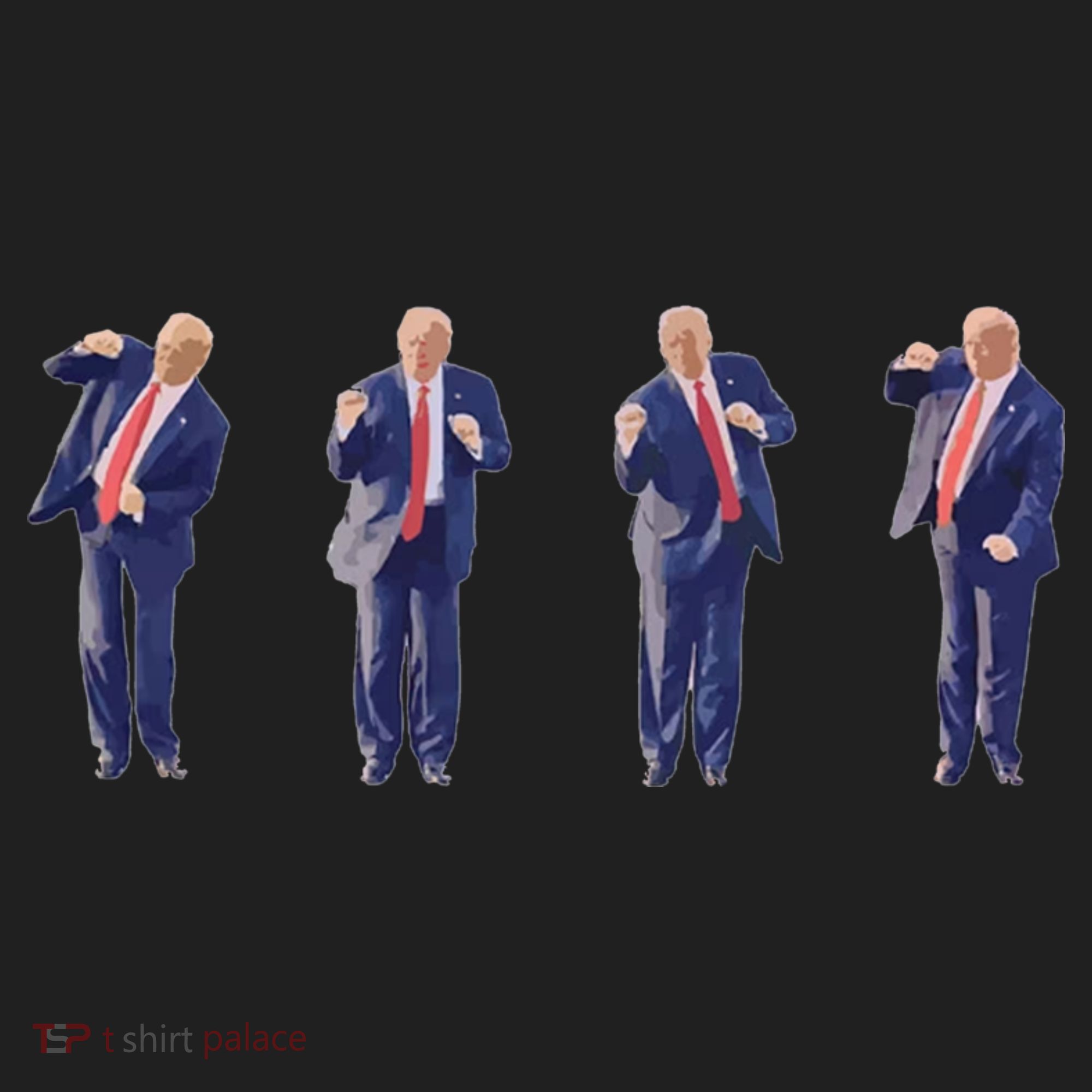 Potus 45 Dance Trump Dance Save America  Trump 45/47 Kids Long Sleeve Plaid Pajama Set