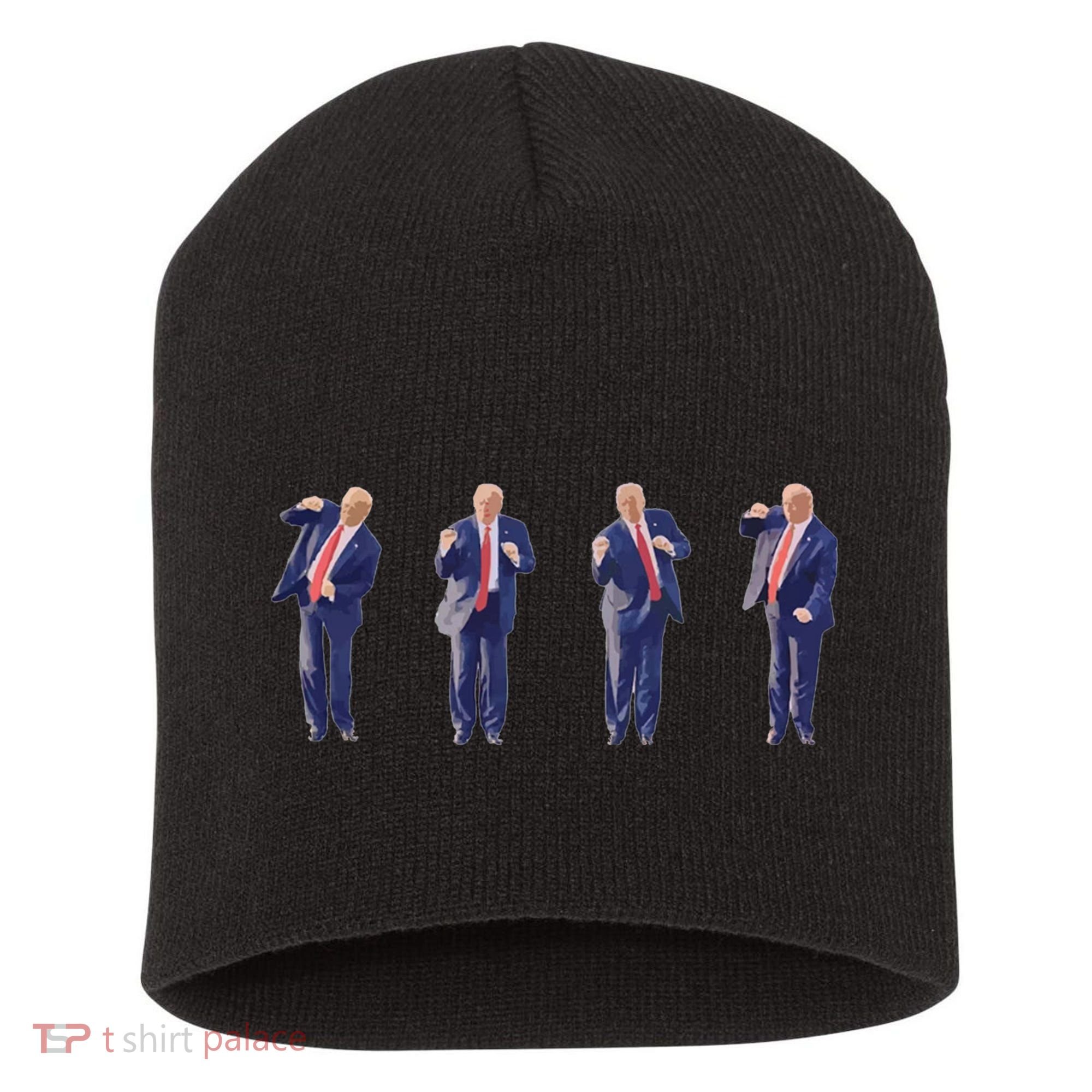 Potus 45 Dance Trump Dance Save America  Trump 45/47 Short Acrylic Beanie