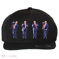 Potus 45 Dance Trump Dance Save America  Trump 45/47 Wool Snapback Cap thumb 0