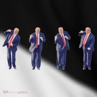 Potus 45 Dance Trump Dance Save America  Trump 45/47 Toddler Fine Jersey T-Shirt thumb 2