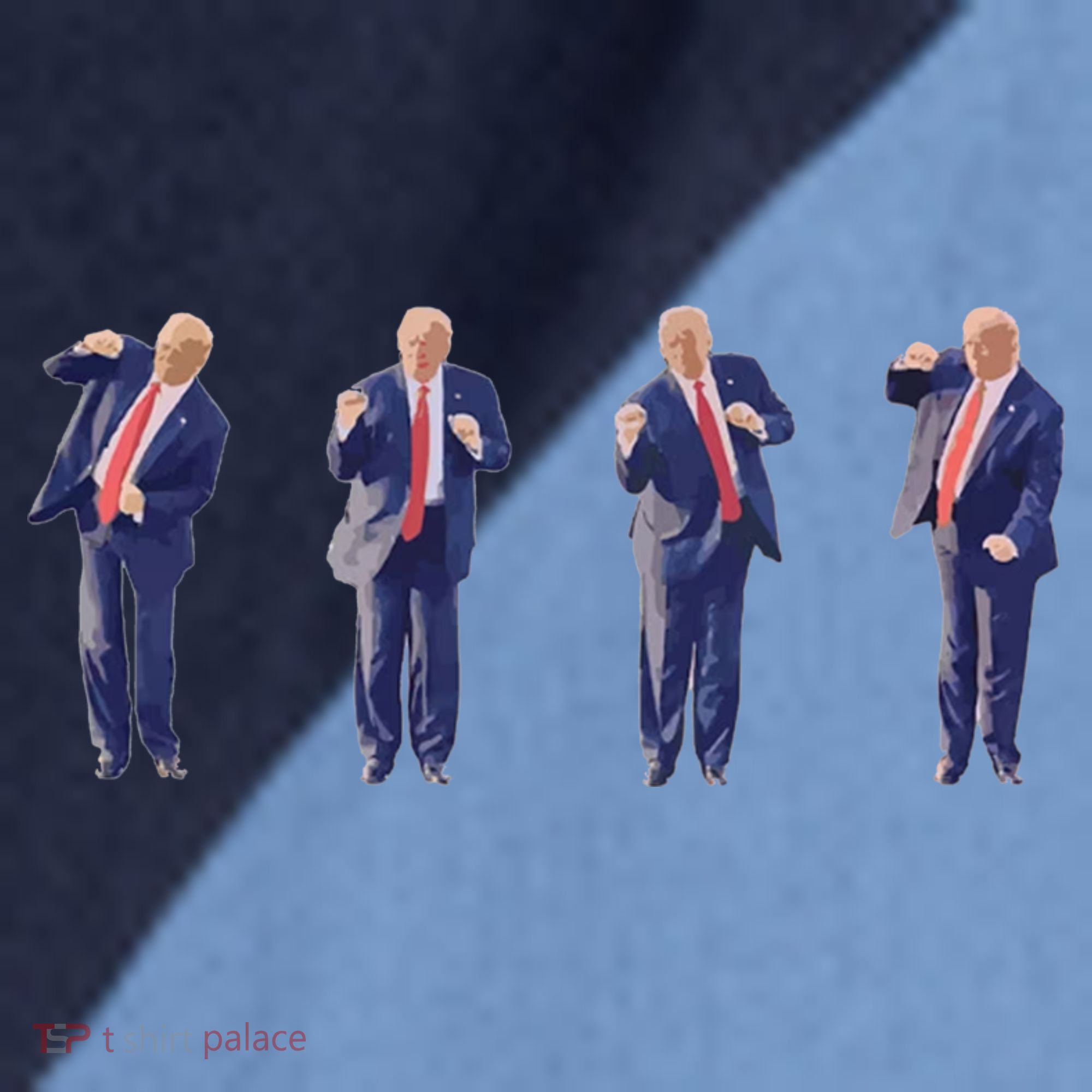 Potus 45 Dance Trump Dance Save America  Trump 45/47 Raglan Baseball Sleeve Shirt