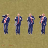 Potus 45 Dance Trump Dance Save America  Trump 45/47 Garment-Dyed Women's Muscle Tee thumb 6