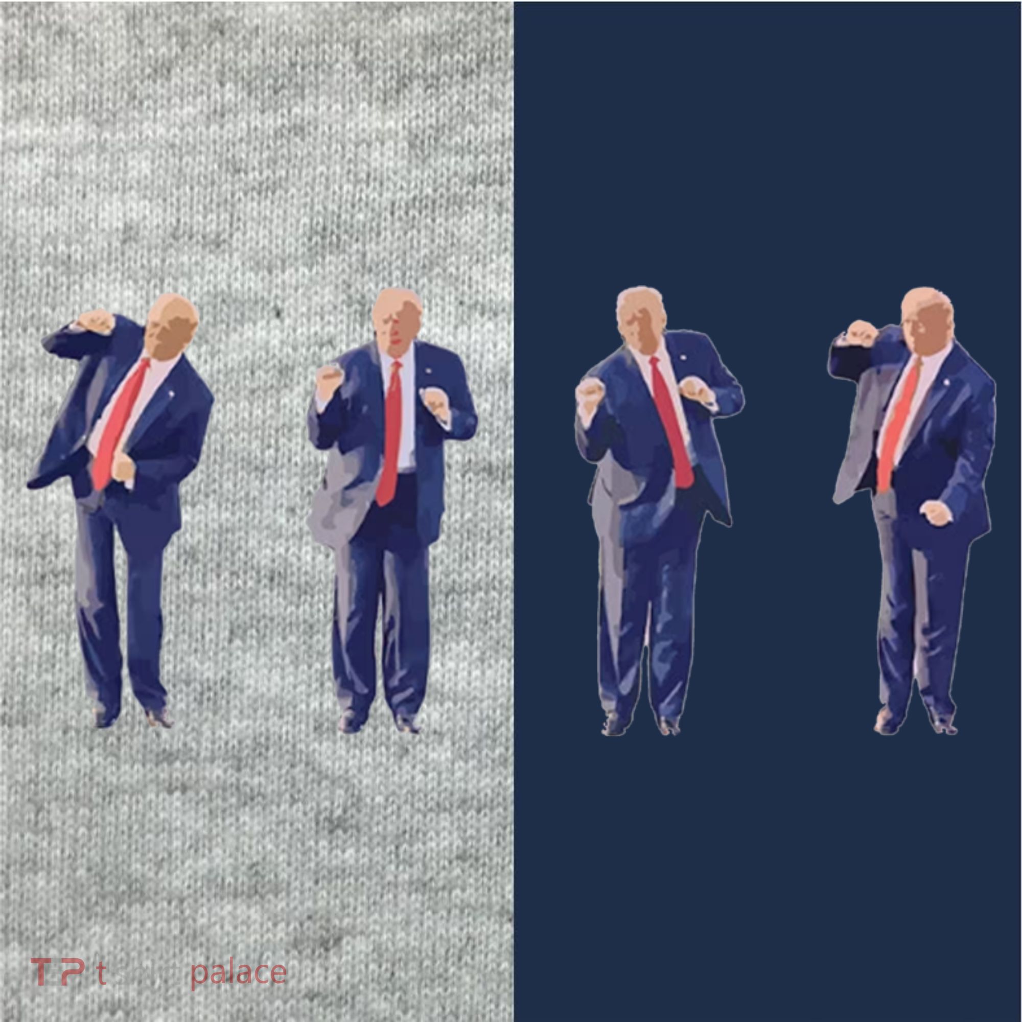Potus 45 Dance Trump Dance Save America  Trump 45/47 Kids Colorblock Raglan Jersey