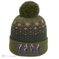Potus 45 Dance Trump Dance Save America  Trump 45/47 The Baniff Cuffed Pom Beanie thumb 0