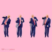 Potus 45 Dance Trump Dance Save America Trump Coaster thumb 2
