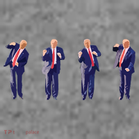 Potus 45 Dance Trump Dance Save America Trump Toddler Hoodie thumb 2