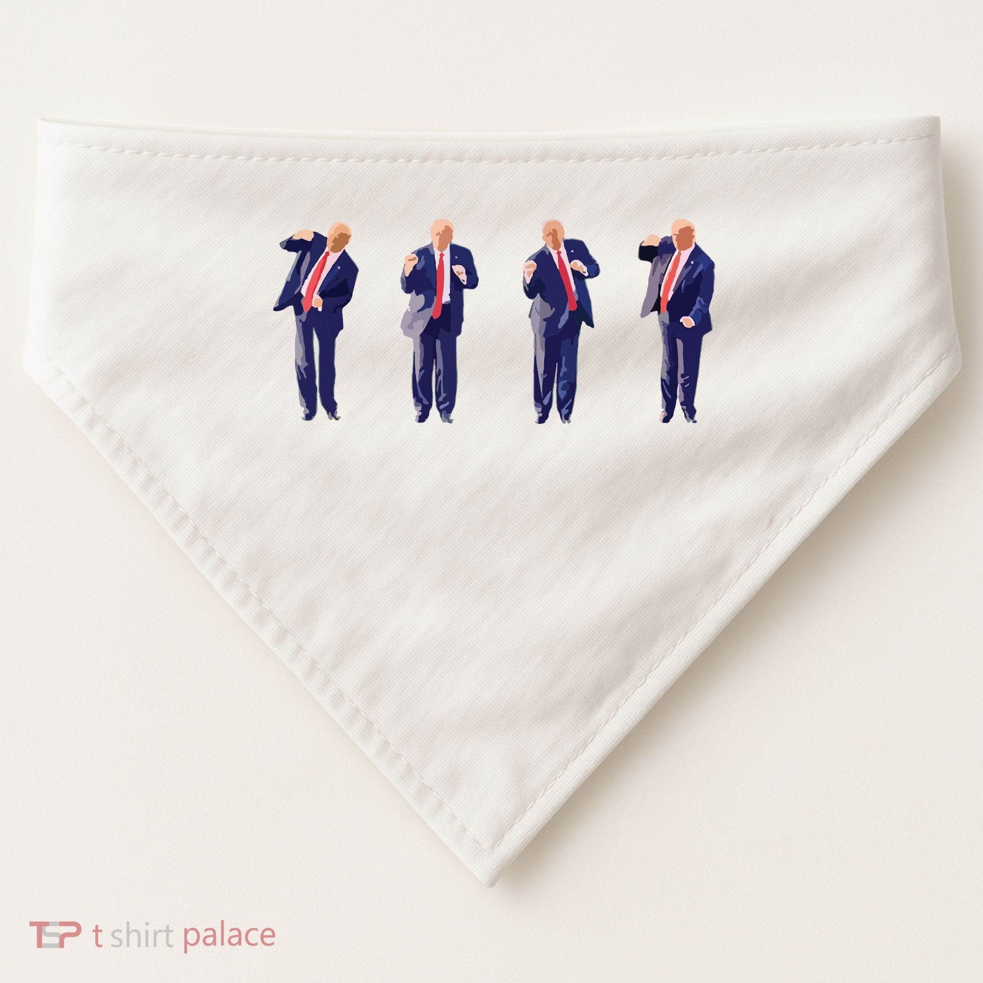 Potus 45 Dance Trump Dance Save America Trump USA-Made Doggie Bandana