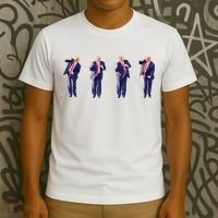 Potus 45 Dance Trump Dance Save America Trump T-Shirt thumb 3