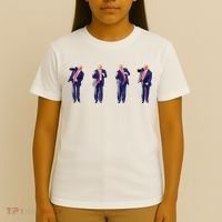 Potus 45 Dance Trump Dance Save America Trump T-Shirt thumb 4