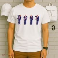 Potus 45 Dance Trump Dance Save America Trump T-Shirt thumb 6