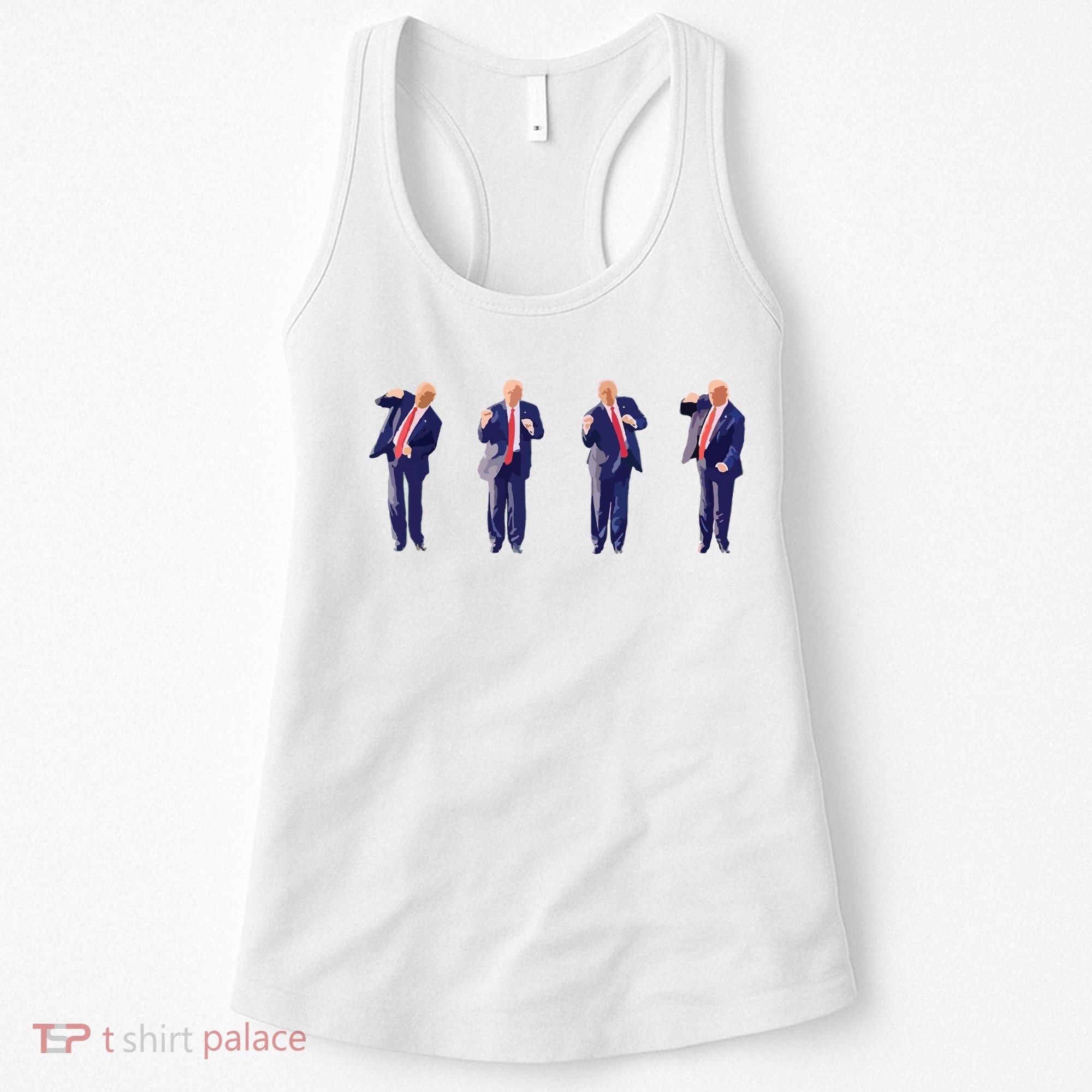 Potus 45 Dance Trump Dance Save America Trump Women's Tank Top