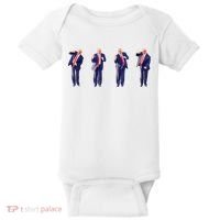 Potus 45 Dance Trump Dance Save America Trump Baby Bodysuit thumb 0