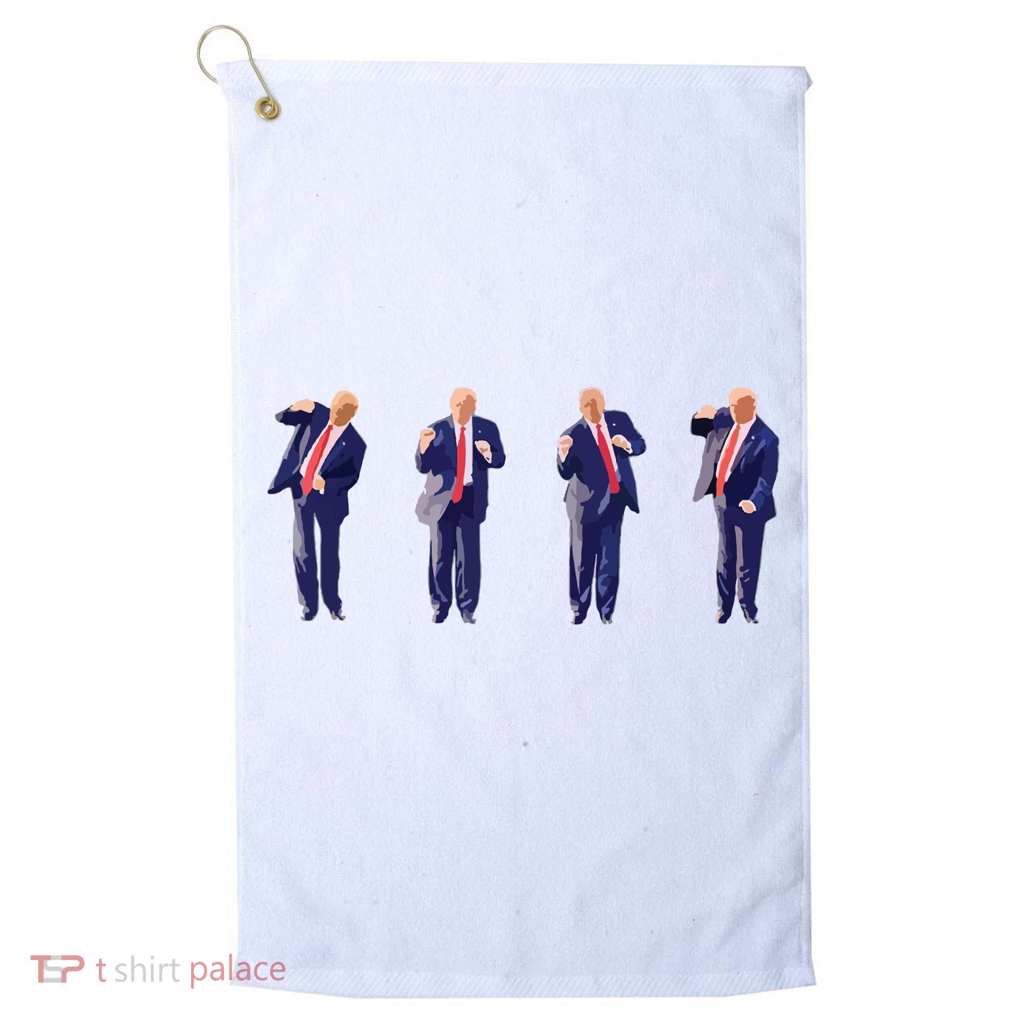 Potus 45 Dance Trump Dance Save America Trump Golf Towel