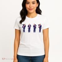Potus 45 Dance Trump Dance Save America Trump Women's T-Shirt thumb 4