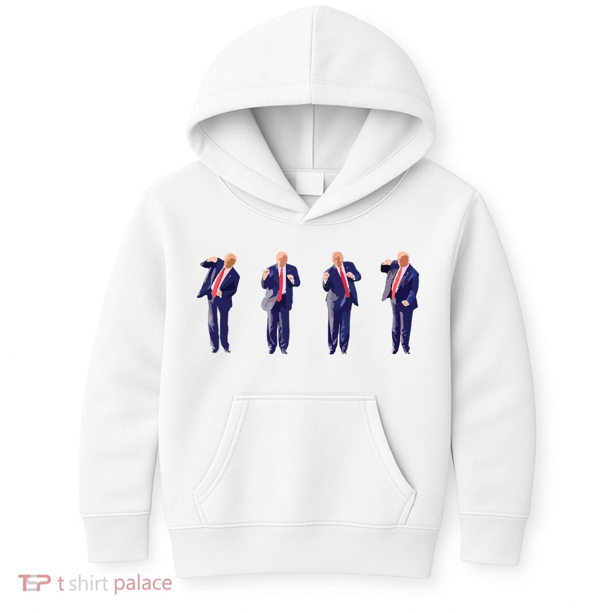Potus 45 Dance Trump Dance Save America Trump Kids Hoodie