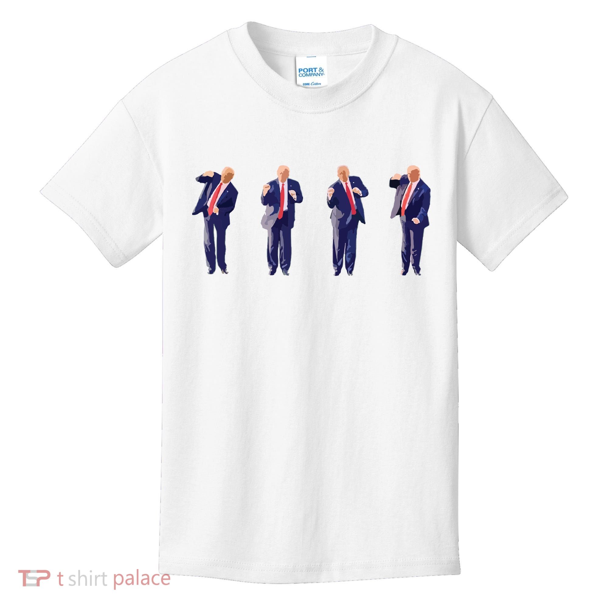 Potus 45 Dance Trump Dance Save America Trump Kids T-Shirt