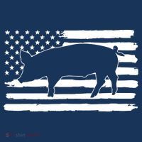 Pigs 4th Of July USA Flag US America Women's Tank Top thumb 5