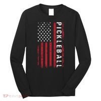 Pickleball 4th Of July Long Sleeve Shirt thumb 0
