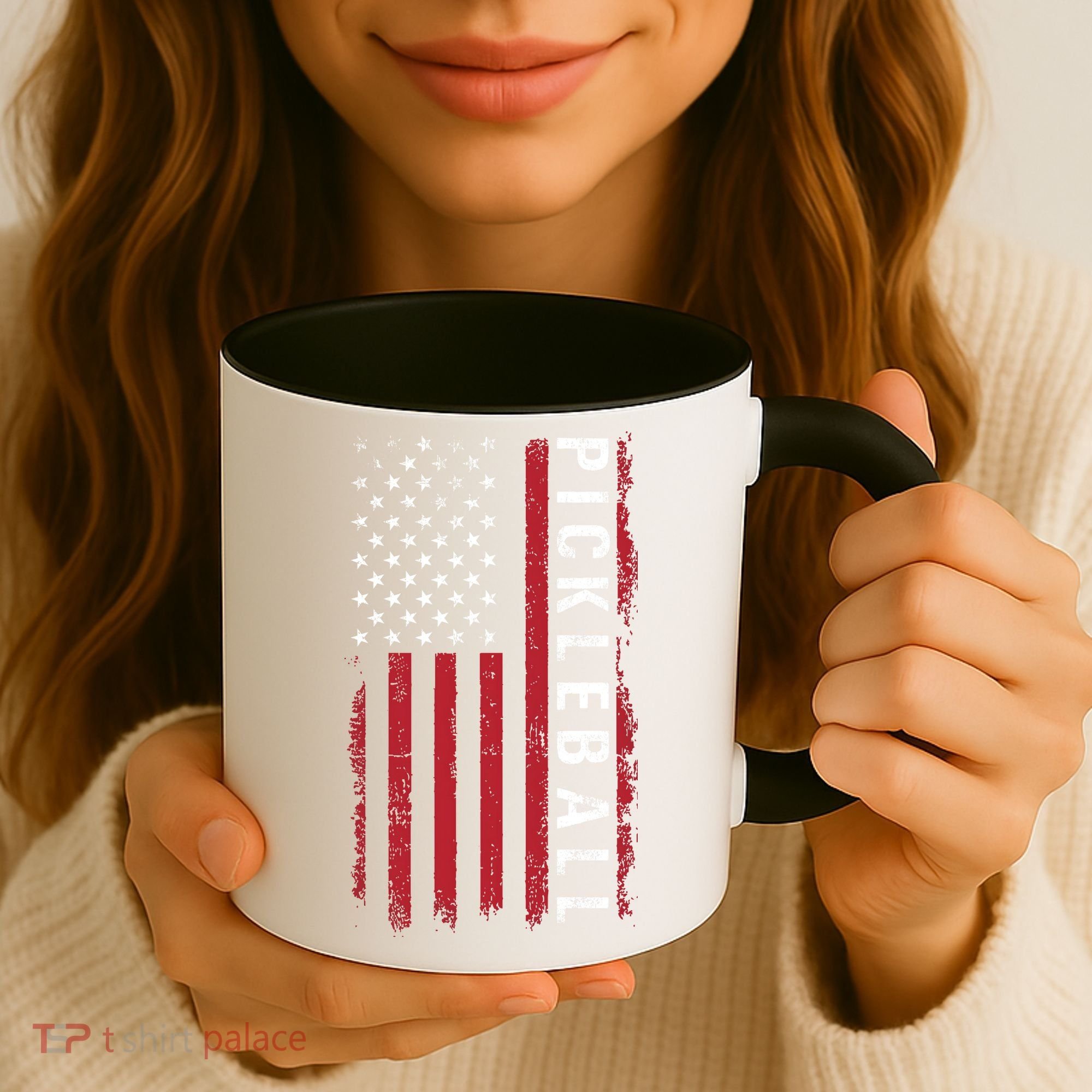 Pickleball 4th Of July Coffee Mug