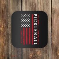 Pickleball 4th Of July Coaster thumb 0