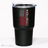 Pickleball 4th Of July Tumbler thumb 0