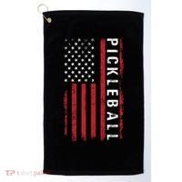 Pickleball 4th Of July Golf Towel thumb 0