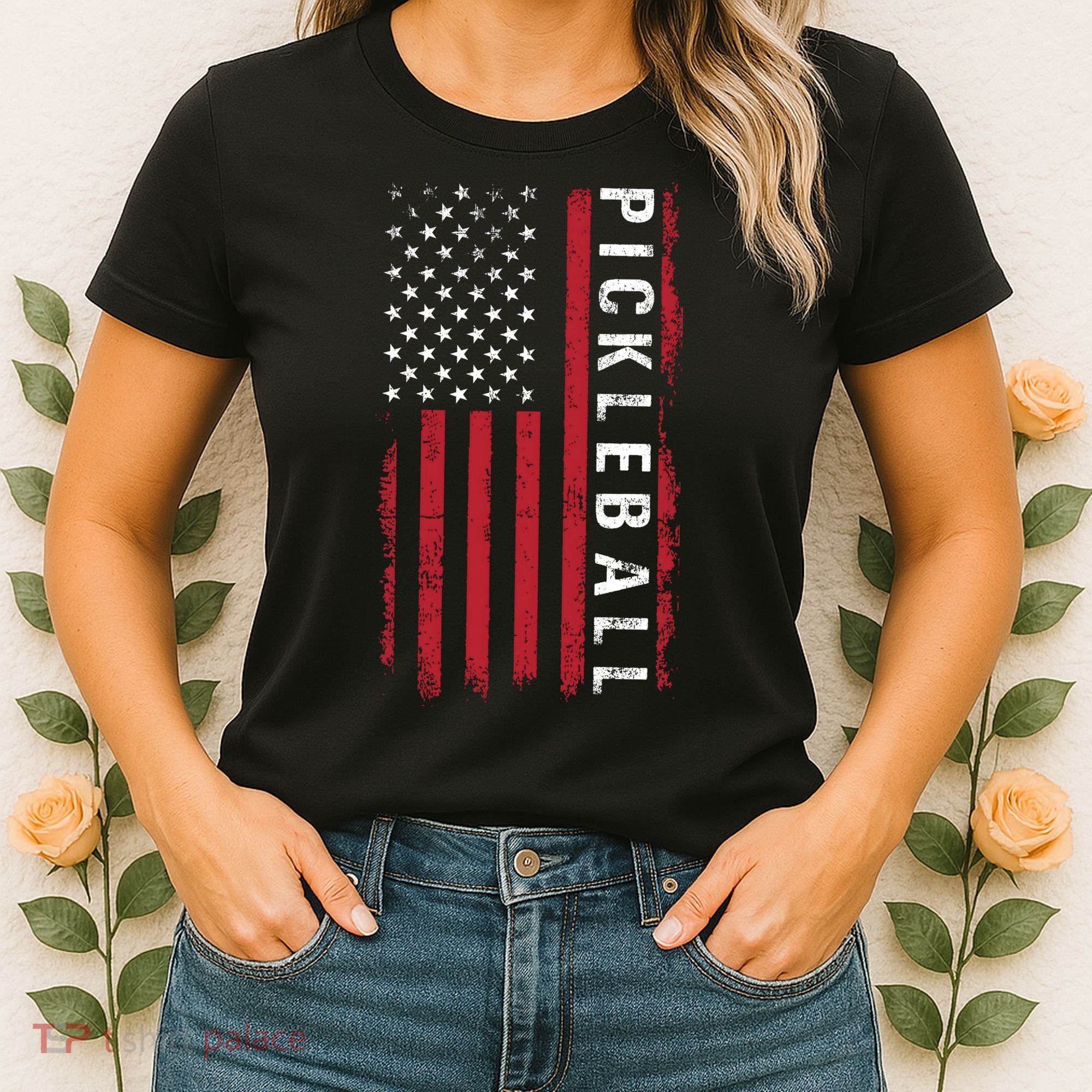 Pickleball 4th Of July Women's T-Shirt