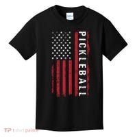 Pickleball 4th Of July Kids T-Shirt thumb 0